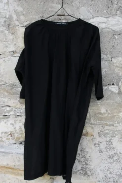 hannes roether Bluse GAME 210856 in schwarz - Baumwolle & Seide