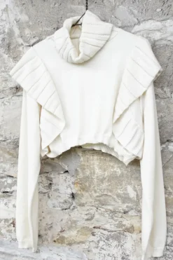 hannes roether Pullover 211079 in spark/creme - reine, softe Schurwolle