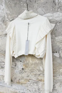 hannes roether Pullover 211079 in spark/creme - reine, softe Schurwolle