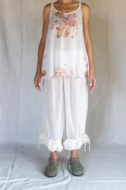Les Ours Bloomers/Hose ROBERT im pastelligen blau - zarter Baumwoll-Voile