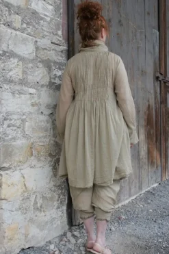 Les Ours Tunika/Kleid JUJUBE in shabby mint (almond) - zarter Baumwoll-Voile